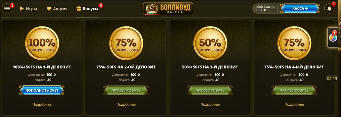 Bollywoodcasino зеркало казино